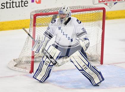 Thumbnail 3 in Joel Barlow/Weston/Abbott Tech vs. Wilton (CIAC DIII Semifinal) photogallery.