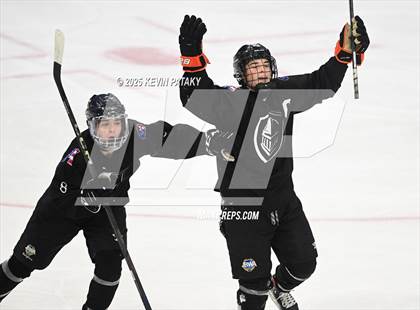 Thumbnail 2 in Joel Barlow/Weston/Abbott Tech vs. Wilton (CIAC DIII Semifinal) photogallery.