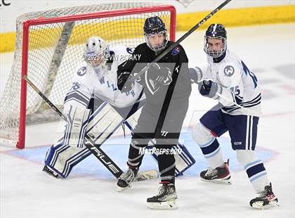 Thumbnail 3 in Joel Barlow/Weston/Abbott Tech vs. Wilton (CIAC DIII Semifinal) photogallery.