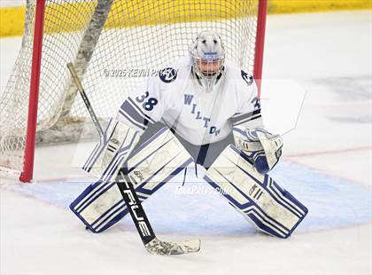 Thumbnail 1 in Joel Barlow/Weston/Abbott Tech vs. Wilton (CIAC DIII Semifinal) photogallery.