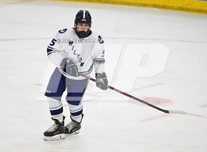 Thumbnail 2 in Joel Barlow/Weston/Abbott Tech vs. Wilton (CIAC DIII Semifinal) photogallery.