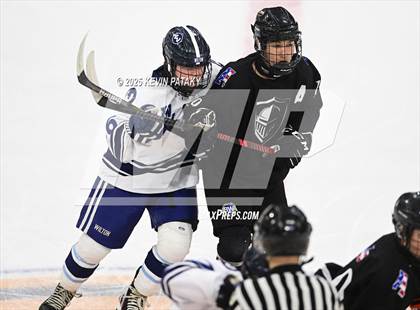 Thumbnail 3 in Joel Barlow/Weston/Abbott Tech vs. Wilton (CIAC DIII Semifinal) photogallery.