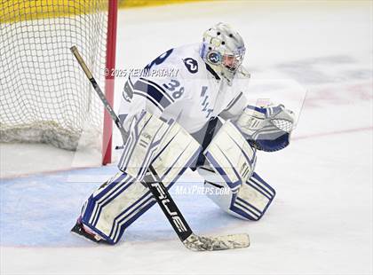 Thumbnail 1 in Joel Barlow/Weston/Abbott Tech vs. Wilton (CIAC DIII Semifinal) photogallery.