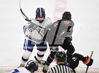 Thumbnail 3 in Joel Barlow/Weston/Abbott Tech vs. Wilton (CIAC DIII Semifinal) photogallery.