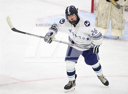Thumbnail 1 in Joel Barlow/Weston/Abbott Tech vs. Wilton (CIAC DIII Semifinal) photogallery.