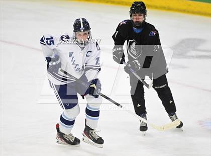 Thumbnail 2 in Joel Barlow/Weston/Abbott Tech vs. Wilton (CIAC DIII Semifinal) photogallery.