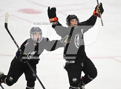 Thumbnail 3 in Joel Barlow/Weston/Abbott Tech vs. Wilton (CIAC DIII Semifinal) photogallery.