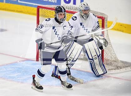 Thumbnail 1 in Joel Barlow/Weston/Abbott Tech vs. Wilton (CIAC DIII Semifinal) photogallery.
