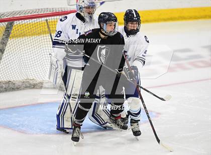 Thumbnail 3 in Joel Barlow/Weston/Abbott Tech vs. Wilton (CIAC DIII Semifinal) photogallery.