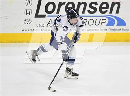 Thumbnail 3 in Joel Barlow/Weston/Abbott Tech vs. Wilton (CIAC DIII Semifinal) photogallery.
