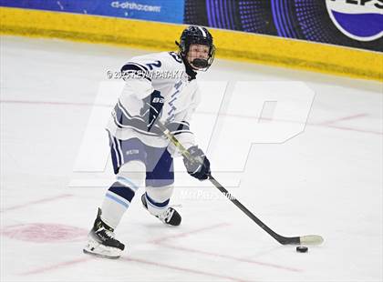 Thumbnail 1 in Joel Barlow/Weston/Abbott Tech vs. Wilton (CIAC DIII Semifinal) photogallery.