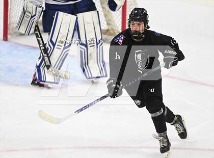 Thumbnail 3 in Joel Barlow/Weston/Abbott Tech vs. Wilton (CIAC DIII Semifinal) photogallery.