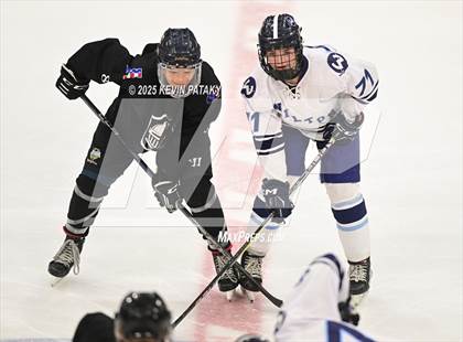 Thumbnail 1 in Joel Barlow/Weston/Abbott Tech vs. Wilton (CIAC DIII Semifinal) photogallery.