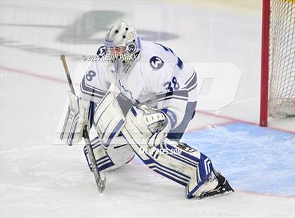 Thumbnail 1 in Joel Barlow/Weston/Abbott Tech vs. Wilton (CIAC DIII Semifinal) photogallery.