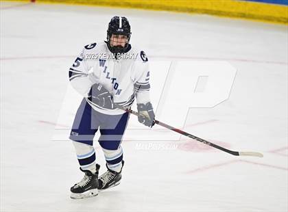 Thumbnail 3 in Joel Barlow/Weston/Abbott Tech vs. Wilton (CIAC DIII Semifinal) photogallery.