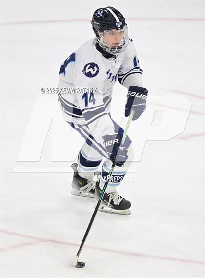 Thumbnail 2 in Joel Barlow/Weston/Abbott Tech vs. Wilton (CIAC DIII Semifinal) photogallery.