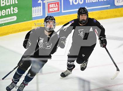 Thumbnail 3 in Joel Barlow/Weston/Abbott Tech vs. Wilton (CIAC DIII Semifinal) photogallery.