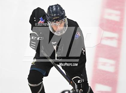 Thumbnail 2 in Joel Barlow/Weston/Abbott Tech vs. Wilton (CIAC DIII Semifinal) photogallery.
