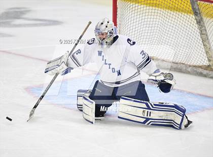Thumbnail 2 in Joel Barlow/Weston/Abbott Tech vs. Wilton (CIAC DIII Semifinal) photogallery.