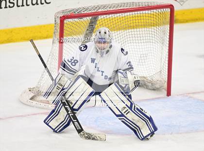 Thumbnail 3 in Joel Barlow/Weston/Abbott Tech vs. Wilton (CIAC DIII Semifinal) photogallery.