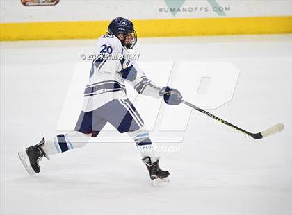 Thumbnail 2 in Joel Barlow/Weston/Abbott Tech vs. Wilton (CIAC DIII Semifinal) photogallery.