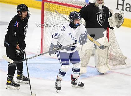 Thumbnail 1 in Joel Barlow/Weston/Abbott Tech vs. Wilton (CIAC DIII Semifinal) photogallery.