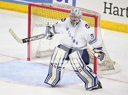 Thumbnail 3 in Joel Barlow/Weston/Abbott Tech vs. Wilton (CIAC DIII Semifinal) photogallery.