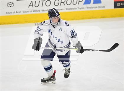 Thumbnail 1 in Joel Barlow/Weston/Abbott Tech vs. Wilton (CIAC DIII Semifinal) photogallery.