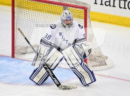 Thumbnail 2 in Joel Barlow/Weston/Abbott Tech vs. Wilton (CIAC DIII Semifinal) photogallery.