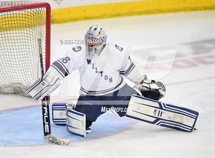 Thumbnail 1 in Joel Barlow/Weston/Abbott Tech vs. Wilton (CIAC DIII Semifinal) photogallery.