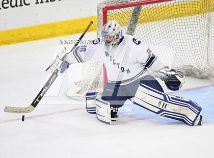 Thumbnail 1 in Joel Barlow/Weston/Abbott Tech vs. Wilton (CIAC DIII Semifinal) photogallery.