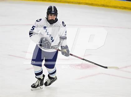 Thumbnail 1 in Joel Barlow/Weston/Abbott Tech vs. Wilton (CIAC DIII Semifinal) photogallery.