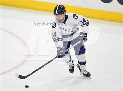 Thumbnail 1 in Joel Barlow/Weston/Abbott Tech vs. Wilton (CIAC DIII Semifinal) photogallery.