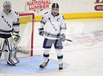 Thumbnail 3 in Joel Barlow/Weston/Abbott Tech vs. Wilton (CIAC DIII Semifinal) photogallery.