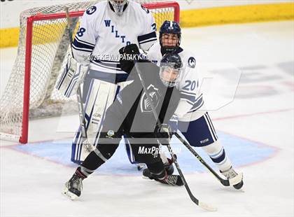 Thumbnail 2 in Joel Barlow/Weston/Abbott Tech vs. Wilton (CIAC DIII Semifinal) photogallery.
