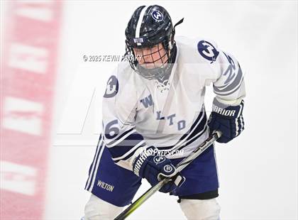 Thumbnail 2 in Joel Barlow/Weston/Abbott Tech vs. Wilton (CIAC DIII Semifinal) photogallery.