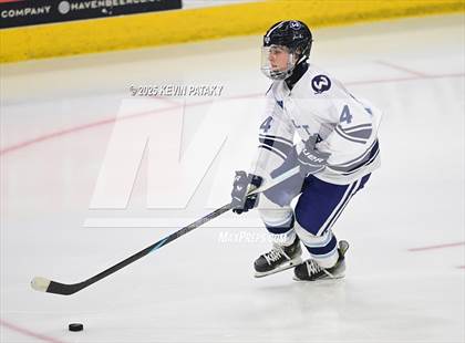 Thumbnail 3 in Joel Barlow/Weston/Abbott Tech vs. Wilton (CIAC DIII Semifinal) photogallery.