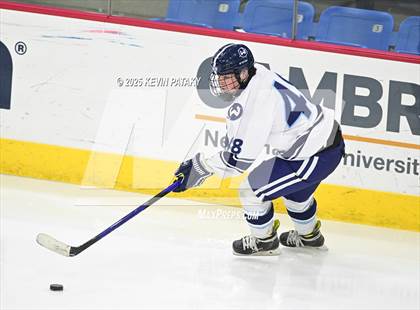 Thumbnail 2 in Joel Barlow/Weston/Abbott Tech vs. Wilton (CIAC DIII Semifinal) photogallery.