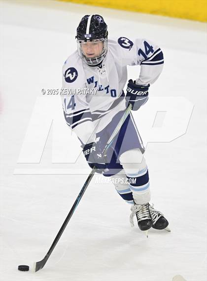 Thumbnail 3 in Joel Barlow/Weston/Abbott Tech vs. Wilton (CIAC DIII Semifinal) photogallery.