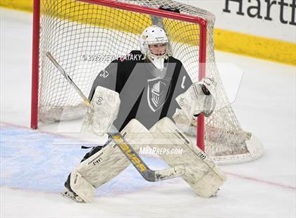 Thumbnail 3 in Joel Barlow/Weston/Abbott Tech vs. Wilton (CIAC DIII Semifinal) photogallery.