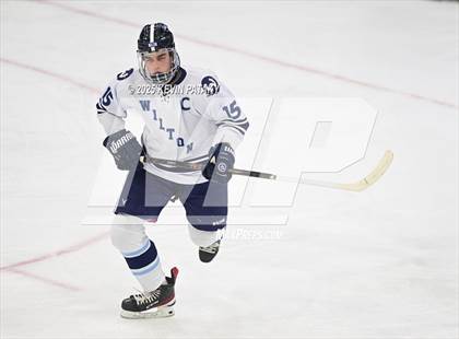 Thumbnail 3 in Joel Barlow/Weston/Abbott Tech vs. Wilton (CIAC DIII Semifinal) photogallery.