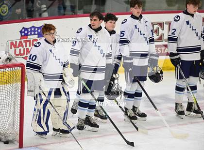 Thumbnail 3 in Joel Barlow/Weston/Abbott Tech vs. Wilton (CIAC DIII Semifinal) photogallery.