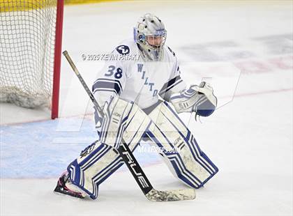 Thumbnail 1 in Joel Barlow/Weston/Abbott Tech vs. Wilton (CIAC DIII Semifinal) photogallery.
