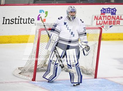 Thumbnail 1 in Joel Barlow/Weston/Abbott Tech vs. Wilton (CIAC DIII Semifinal) photogallery.