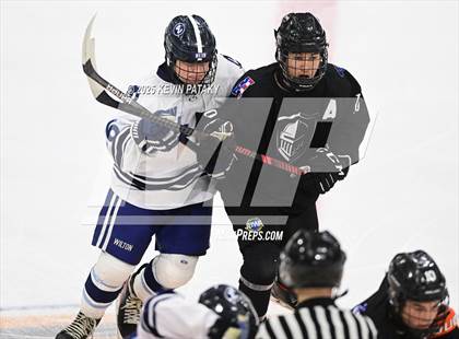 Thumbnail 1 in Joel Barlow/Weston/Abbott Tech vs. Wilton (CIAC DIII Semifinal) photogallery.