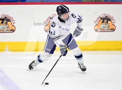 Thumbnail 1 in Joel Barlow/Weston/Abbott Tech vs. Wilton (CIAC DIII Semifinal) photogallery.