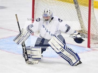 Thumbnail 1 in Joel Barlow/Weston/Abbott Tech vs. Wilton (CIAC DIII Semifinal) photogallery.