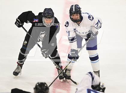 Thumbnail 3 in Joel Barlow/Weston/Abbott Tech vs. Wilton (CIAC DIII Semifinal) photogallery.