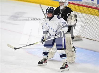 Thumbnail 3 in Joel Barlow/Weston/Abbott Tech vs. Wilton (CIAC DIII Semifinal) photogallery.
