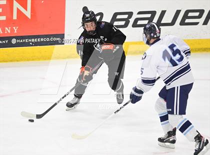 Thumbnail 3 in Joel Barlow/Weston/Abbott Tech vs. Wilton (CIAC DIII Semifinal) photogallery.
